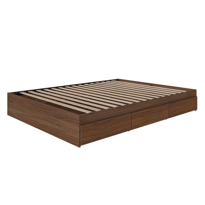 Walnut King Bed