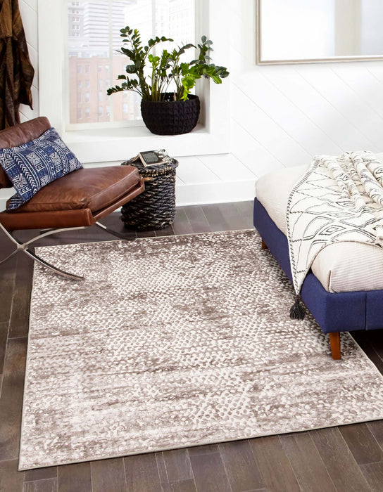 Carpette Sarah ivoire - 5 pi 0 po x 8 pi 0 po  