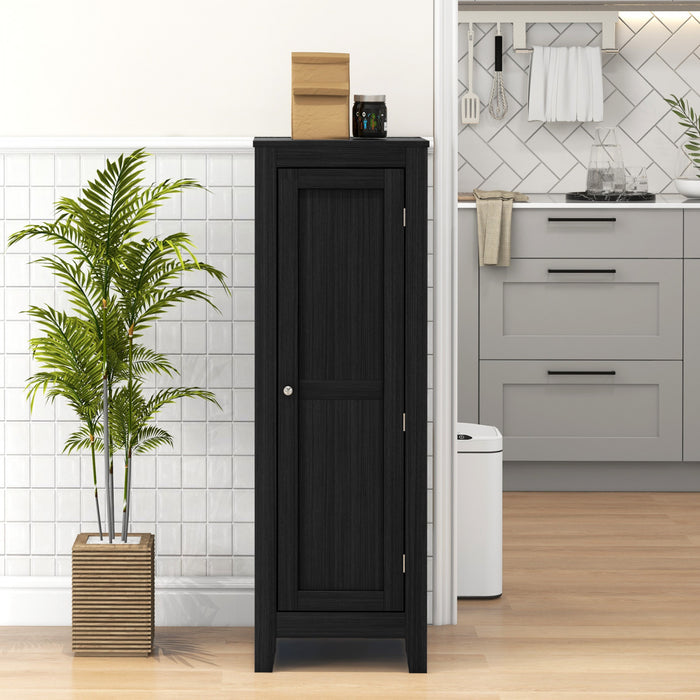 HOMCOM Garde-manger de cuisine avec etageres reglables pour salle a manger