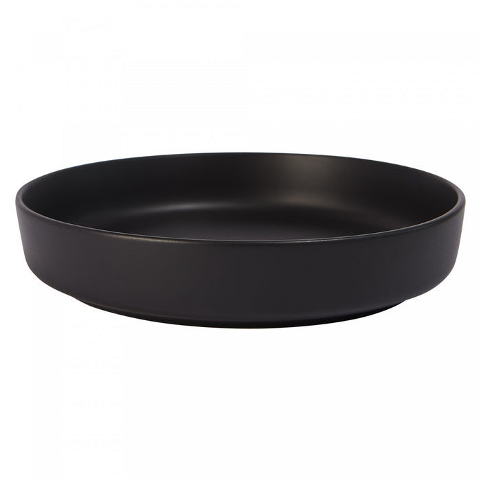 S&CO Gourmet Lisbon Ensemble de 4 Bols a Pates en Gres Noir