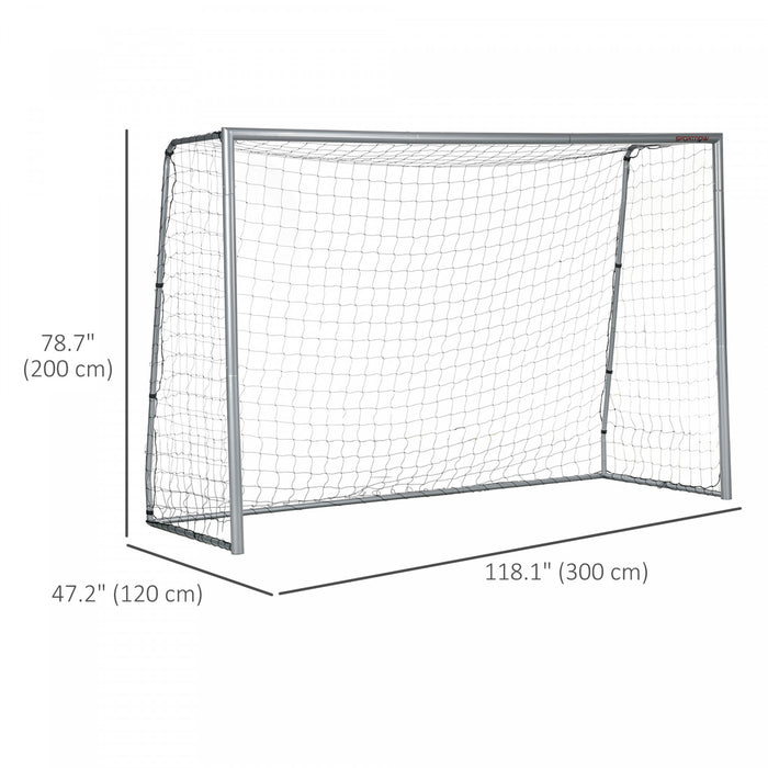 Soozier But De Soccer Avec Filet Tout Temps Et Piquets De Sol