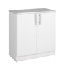Armoire de plancher Elite de 32 po - blanche
