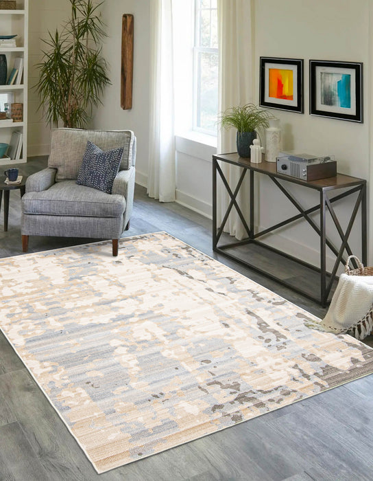 Carpette Shay ivoire - 8 pi 0 po x 10 pi 0 po   