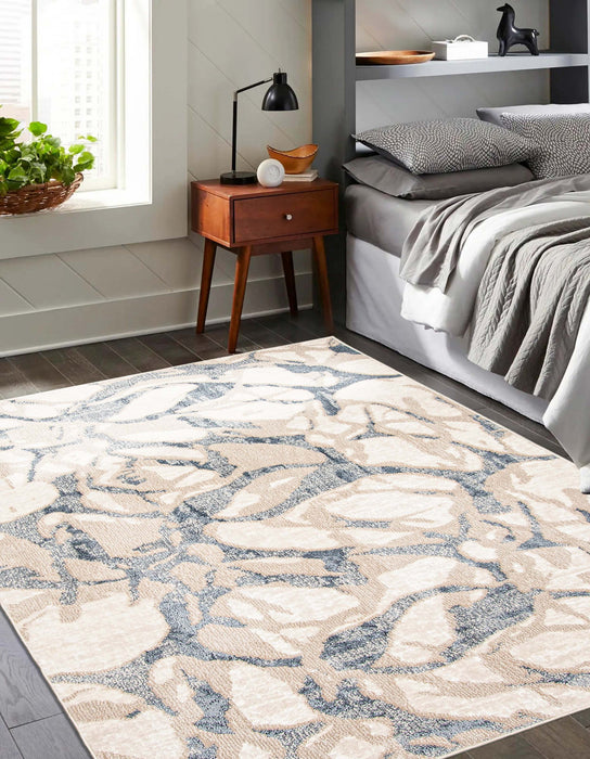 Carpette Azalea ivoire - 8 pi 0 po x 10 pi 0 po  