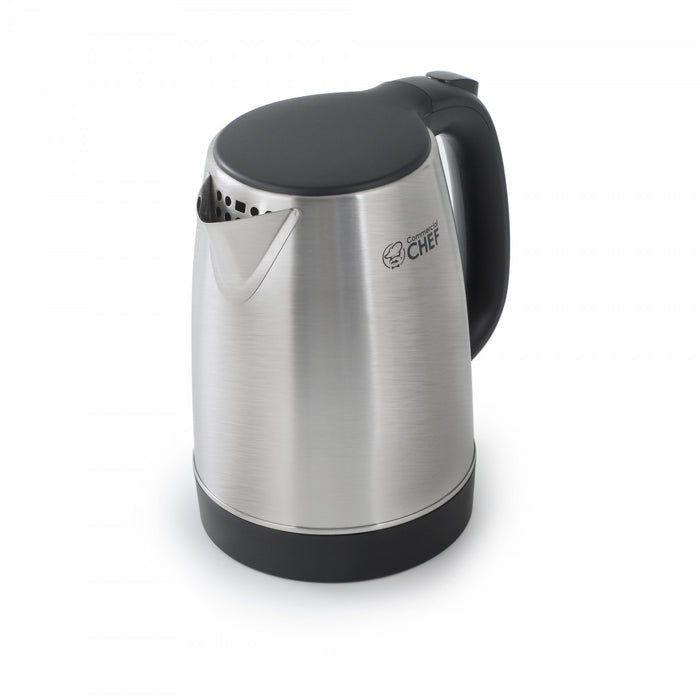 Bouilloire sans fil CHK Serie commerciale Chef 1,7 L en acier inoxydable