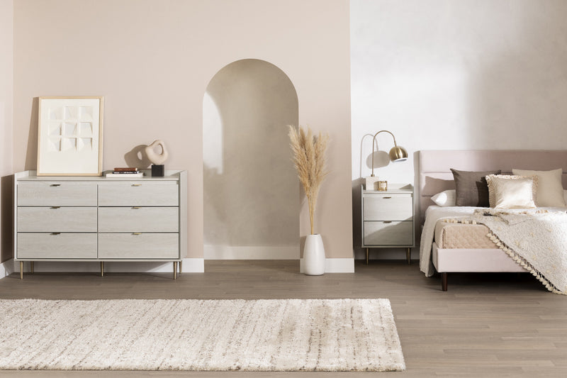 Hype Commode 6 Tiroirs - Chene Hivernal