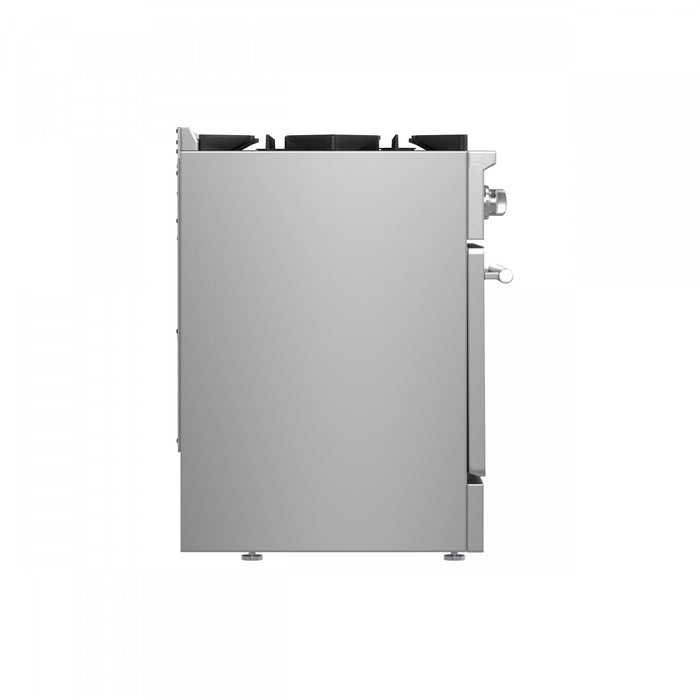 Cuisiniere a gaz Giovanni 30 pouces en acier inoxydable, 4,32 pi³ – FFSGS6274-30