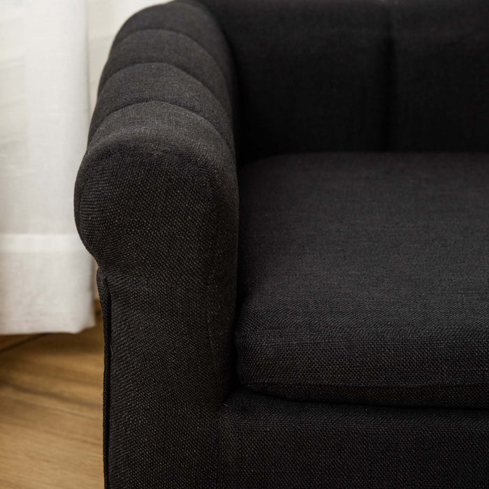 Pawhut Canape Moderne Pour Animal Domestique Lit Pour Chat Ou Grand Chien Avec Coussin De Siege Amovible Noir