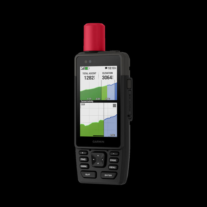 Garmin GPSMAP H1i Plus Satellite Handheld avec inReach - Communicateur d'aventure, messagerie SOS, controle vocal, reseau Iridium mondial, partage LiveTrack