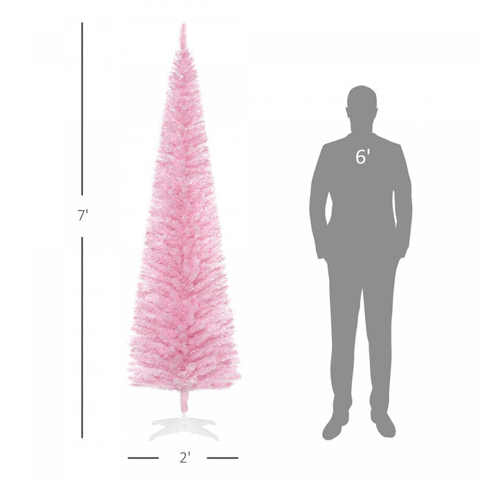 Homcom Sapin De Noel Artificiel De 7 Pieds 499 Branches Realistes