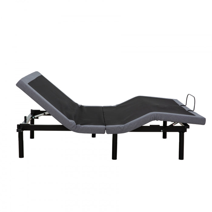 Base de lit ajustable Holloway avec ports USB et telecommande sans fil - Tres grand