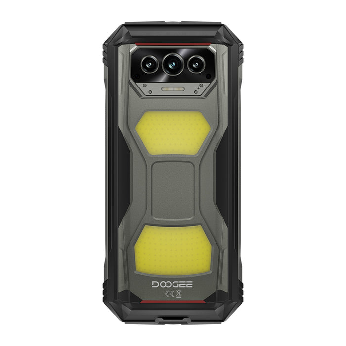 Doogee V Max S 5g Telephone Robuste Appareil Photo 108mp Batterie 22 000mah Lampe De Camping Ecran Fhd+ 120hz 6,58” Gris