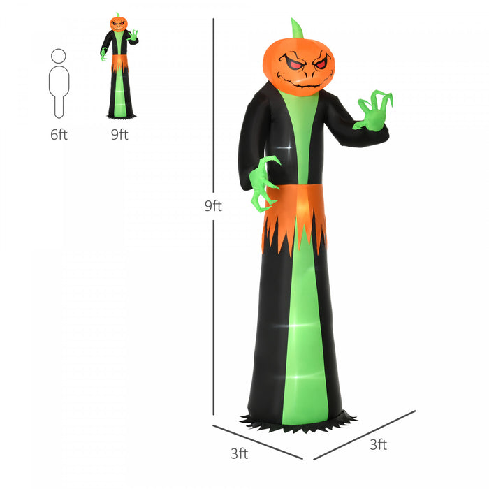 Homcom Citrouille D'halloween Gonflable