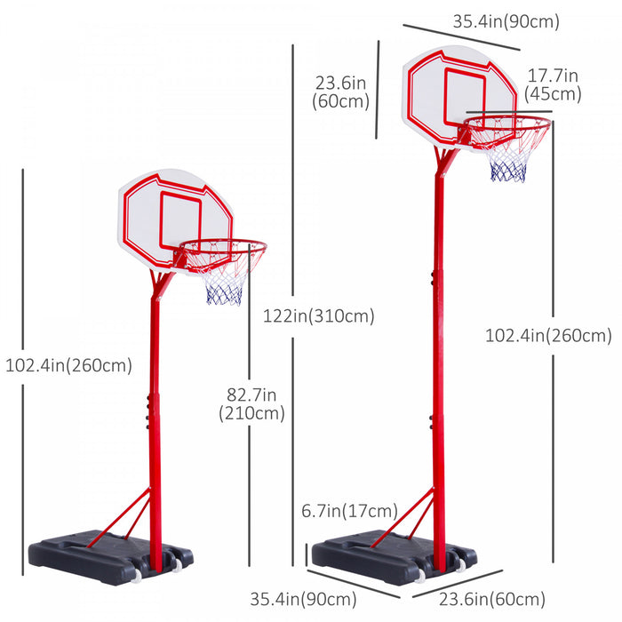Panier De Basketball Soozier 6,9-8,5 Pieds