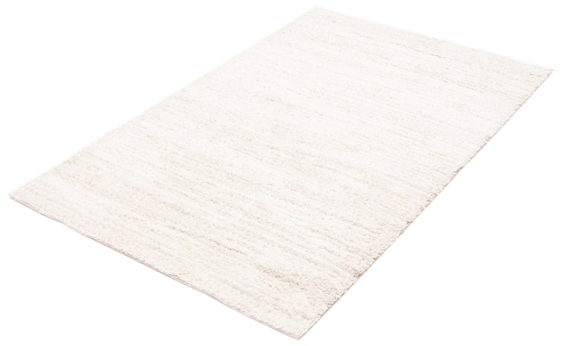 Carpette Yeti ivoire et grise - 5 pi 0 po x 8 pi 0 po 