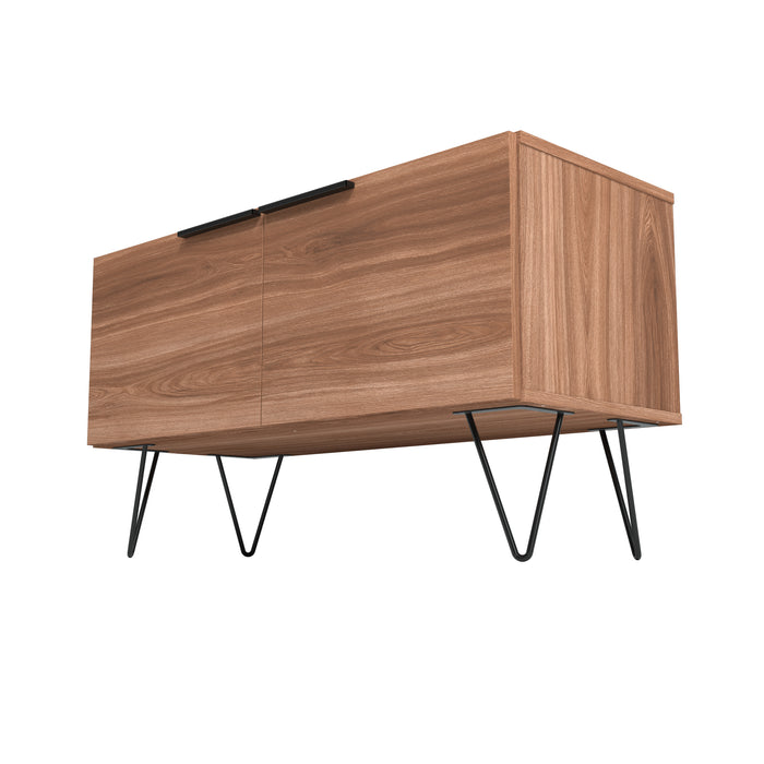 Armoire décorative Beekman de Manhattan Comfort avec 2 tablettes - brune