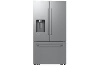 Réfrigérateur Bespoke de Samsung de 29 pi3 et de 35,88 po à portes françaises avec IA - noir - RF70H30GERAA