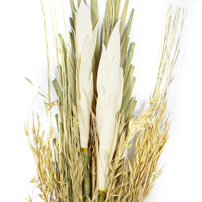 Bouquet de plantes naturelles assorties de 38 po - ensemble de 2