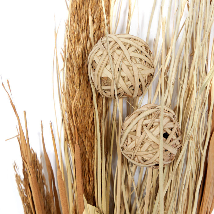 Bouquet de plantes naturelles assorties de 38 po - ensemble de 2