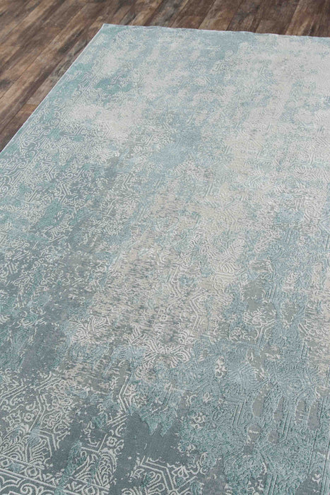 Tapis Traditionnel Elysia 5'1\" x en Bleu