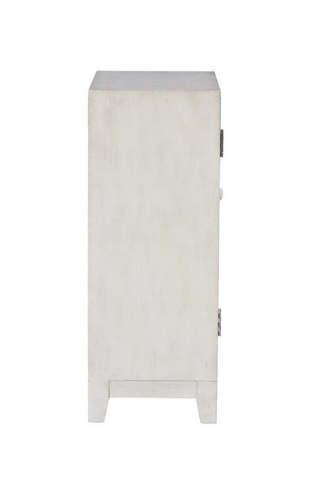 Armoire décorative Grace - blanc fumé