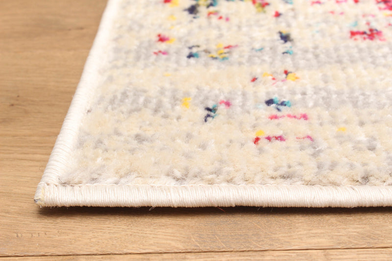 Tapis Traditionnel Jasmine 8'0\" x 10'0\" en Ivoire