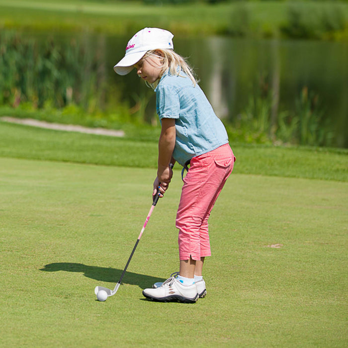 Ultimate Kids Golf Practice Set Junior Complete Golf Club Set Pour Enfants Ages De 5 A 7 Ans
