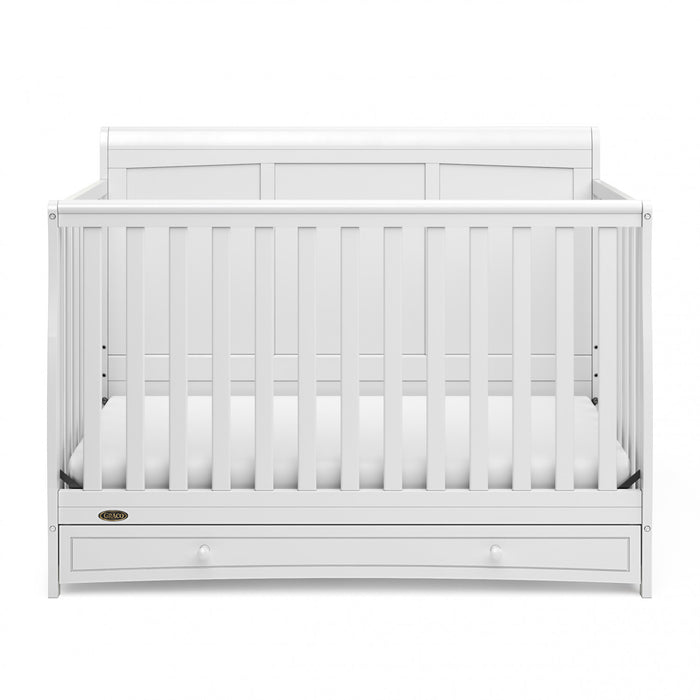 Graco Asheville Lit de bebe convertible 4-en-1 avec tiroir - Blanc
