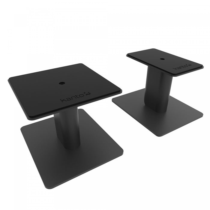 Supports d'enceintes de bureau universels Kanto SP6HD 6\" avec gestion des cables - paire, noir