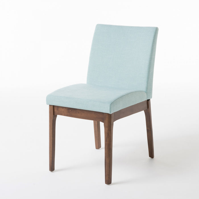Lot De 2 Chaises De Salle À Manger Anastasia Avec Revêtement En Tissu -  Couleur Menthe
