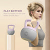 Soozier 22 lb Soft Kettlebell, Sand Filled Weight with Grip Handle, Solid Kettlebell Weight for Full Body Workout and Strength Training, Home Gym Equipment, Purple