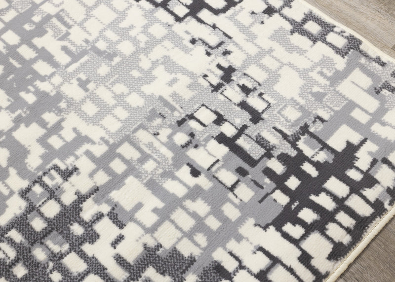 Carpette pixelisée Florence pour l’intérieur - 4 pi 7 po x 6 pi 7 po