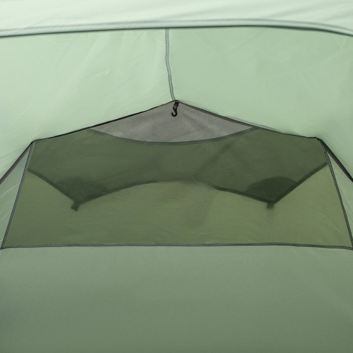 Outsunny Tente De Camping Dome Avec Vestibule Pour 2-3 Personnes Avec Ecran Resistant Aux Intemperies Vestibule Tente De Sac A Dos Legere Pour La Peche Et La Randonnee Vert Fonce