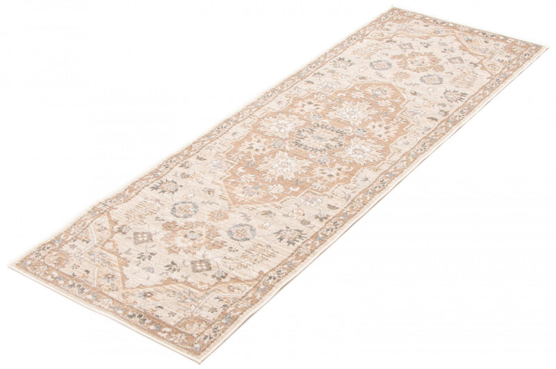 Carpette longue Arden beige - 2 pi 8 po x 8 pi 2 po  