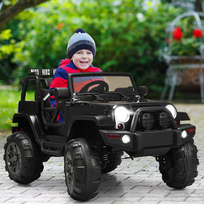 Voiture Electrique Pour Enfant 12v Costway – Bluetooth – Telecommande – Lecteur Mp3