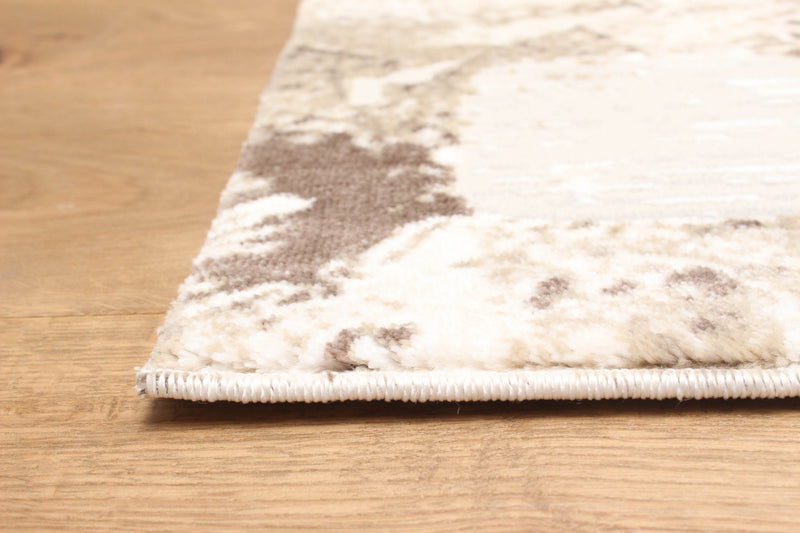 Tapis Contemporain/Moderne Echo 8'0\" x 10'0\" en Brun clair