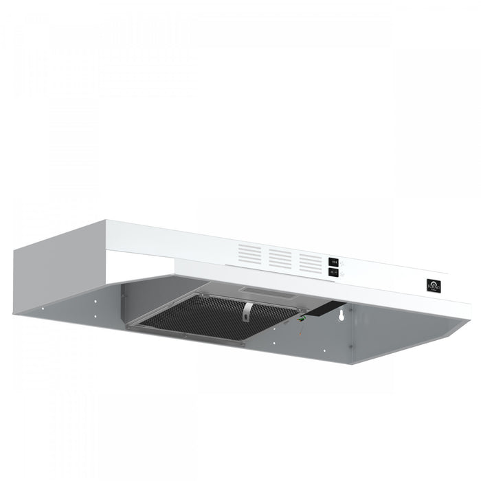 Hotte de cuisiniere sous armoire Cappa de 30 po, blanc,- FRHUC5200-30