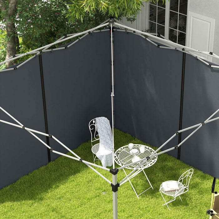 Outsunny Remplacement Des Panneaux Lateraux D'auvent De 10'x20' Ou 10'x10'