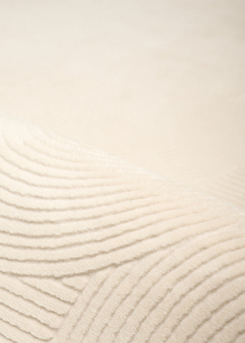 Tapis Lavable/Contemporain Elion 8'0\" x 10'0\" en Creme