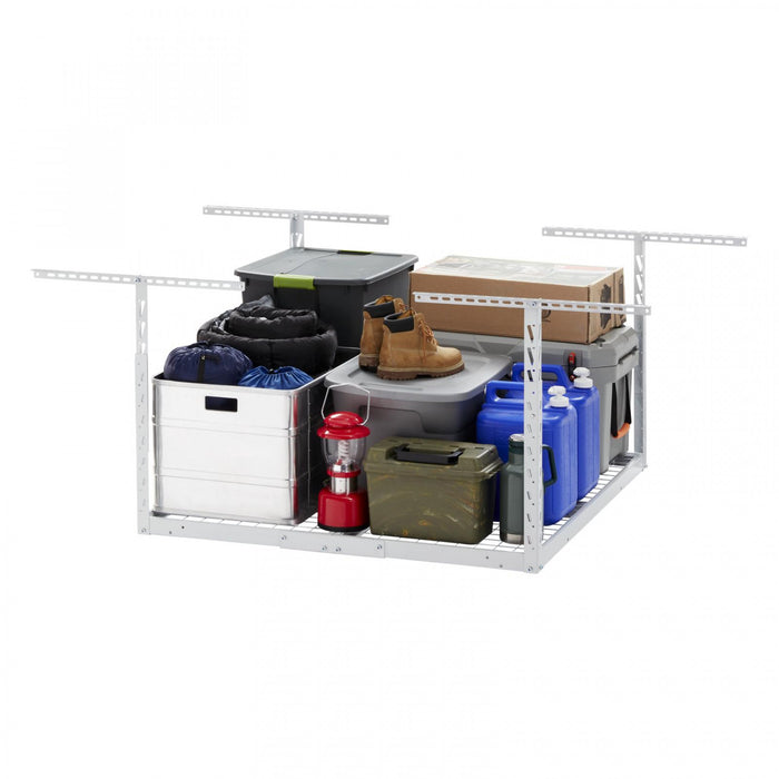 Tablette de rangement suspendue GearloftMC blanc martelé  de Gladiator - 4 pi x 4 pi