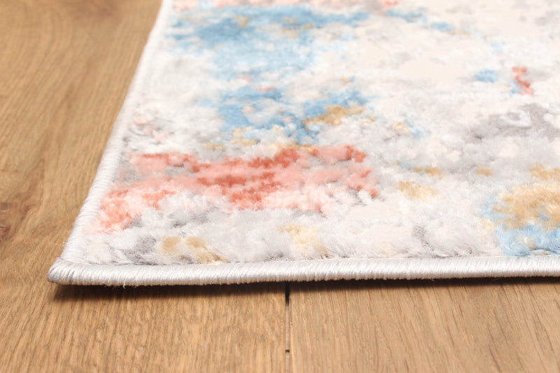 Tapis Contemporain/Moderne Bronte 8'0\" x 10'0\" en Ivoire