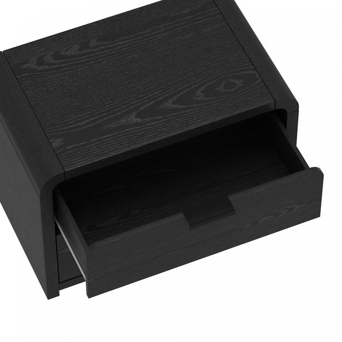Table de nuit Grace Modern 28\" en noir