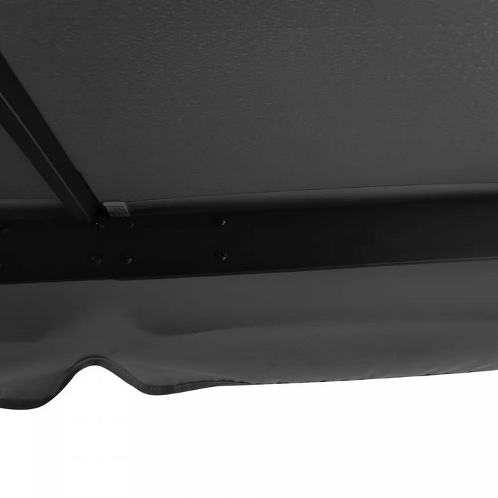 Outsunny Gazebo De Patio De 10' X 10' Avec Parois Laterales En Maille, Cafe