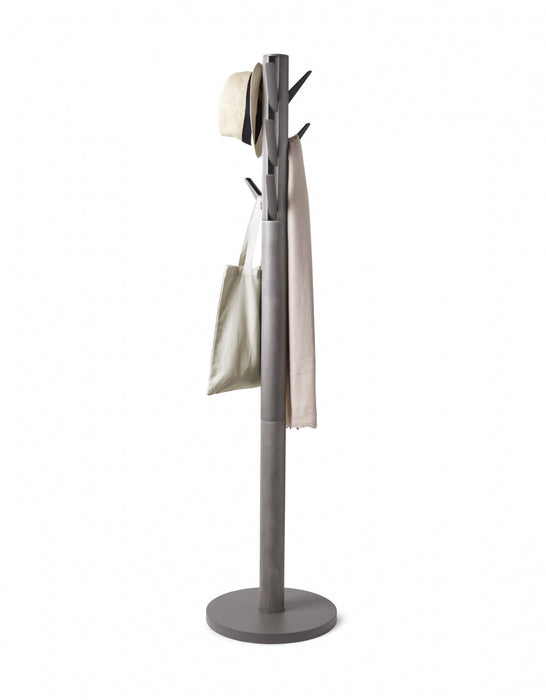 Portemanteau moderne Flapper de Umbra en bois - gris