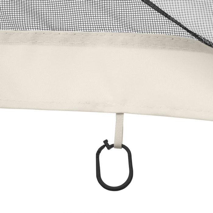 Outsunny Moustiquaire De Remplacement Pour Tonnelle, 10' X 12', Blanc