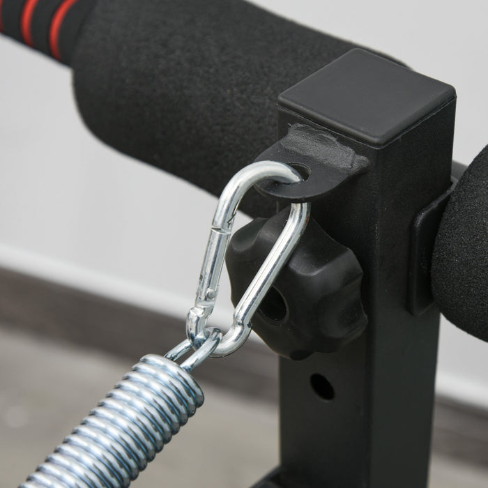 Soozier Entrainement De Base Sur Banc Assis Support De Cuisse Reglable Pliable Pour La Salle De Gym A Domicile Noir