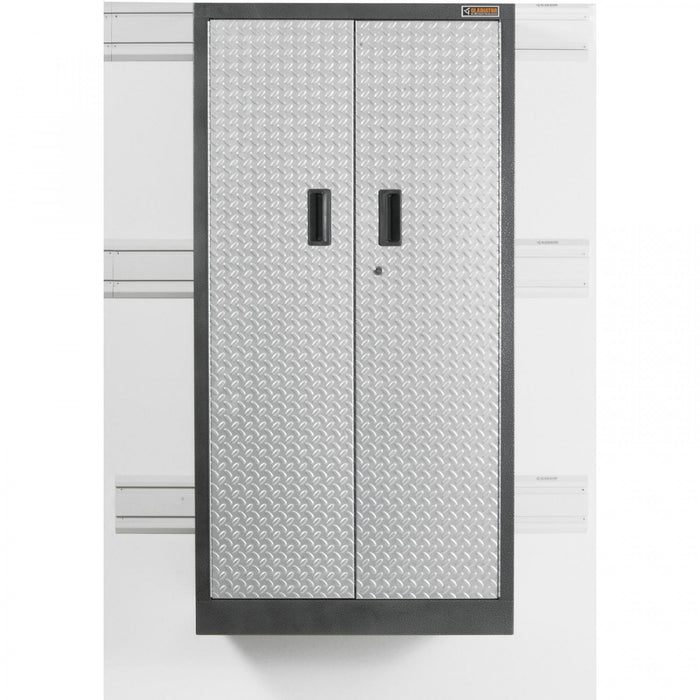 Armoire haute GearBox de série Premier de Gladiator - bande de roulement argentée