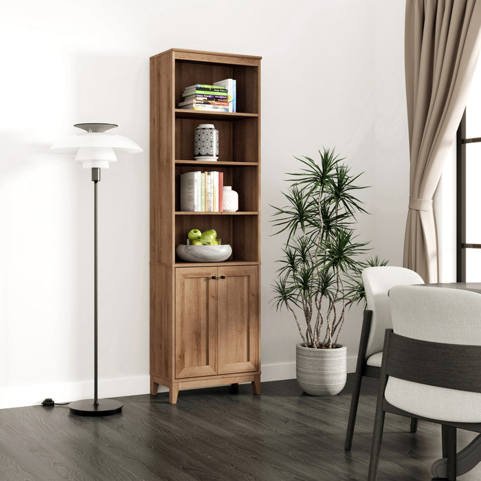 Bibliothèque Yaletown de Prepac - chêne naturel