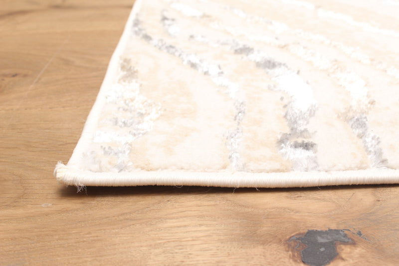 Tapis Contemporain/Moderne Clara 8'0\" x 10'0\" en Ivoire
