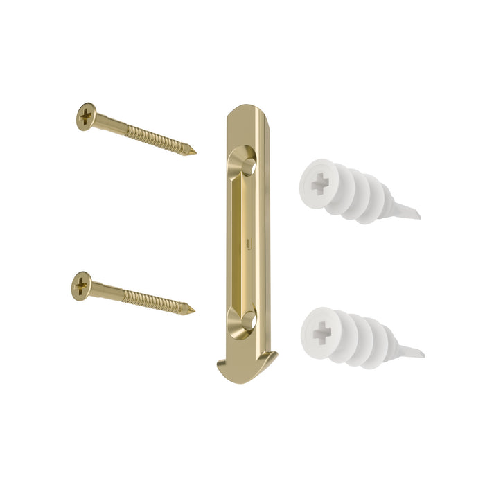  Tringle à rideaux extensible Loop de Umbra dorée de 1 po - 42 po à 120 po